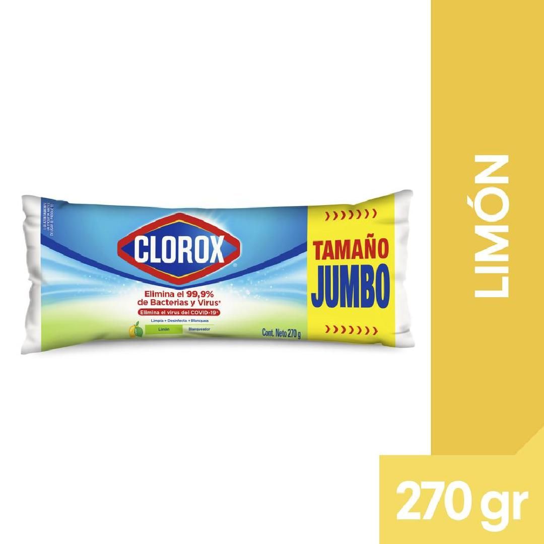 CLORO SACHET LIMON 270G CLOROX