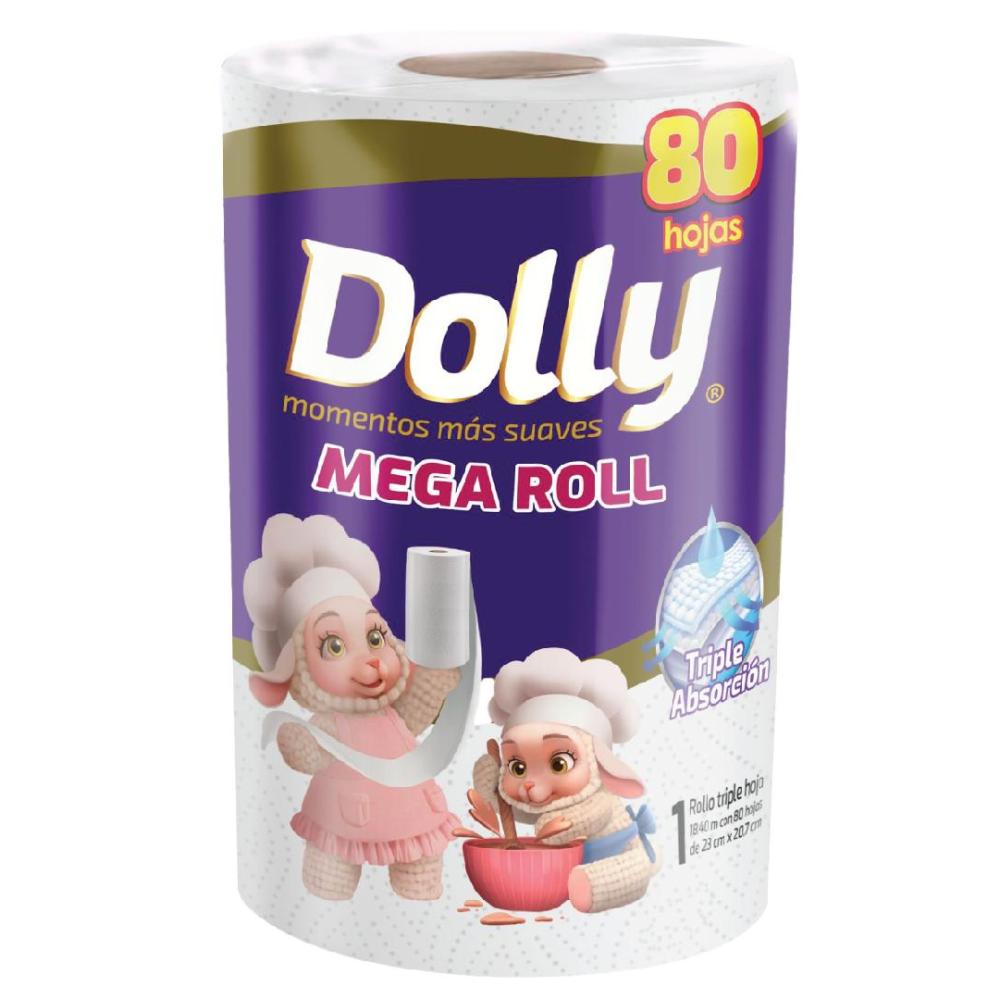 TOALLA DE COCINA DOLLY 3H 80 HOJAS