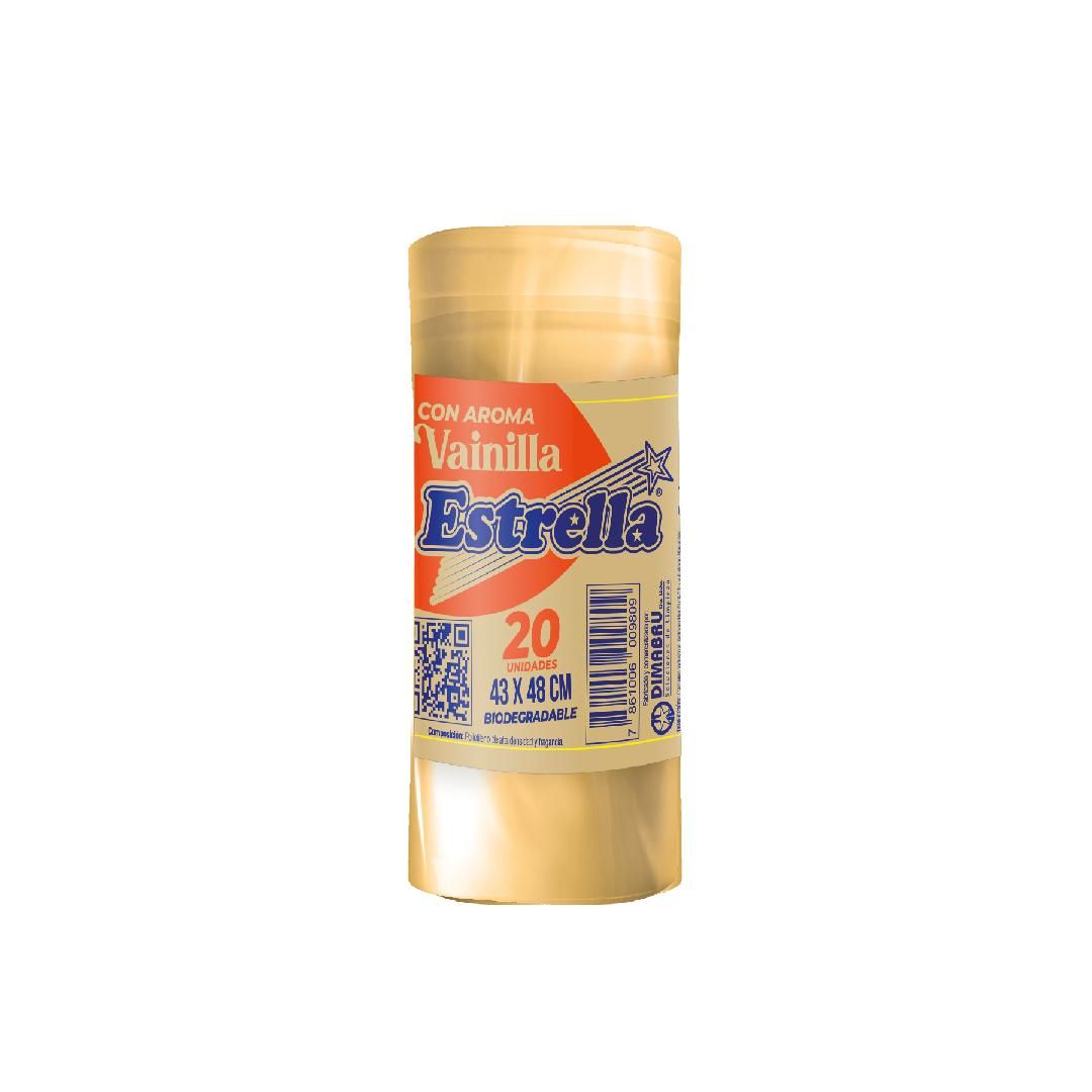 FUNDA ESTRELLA HOGAR AROMA VAINILLA