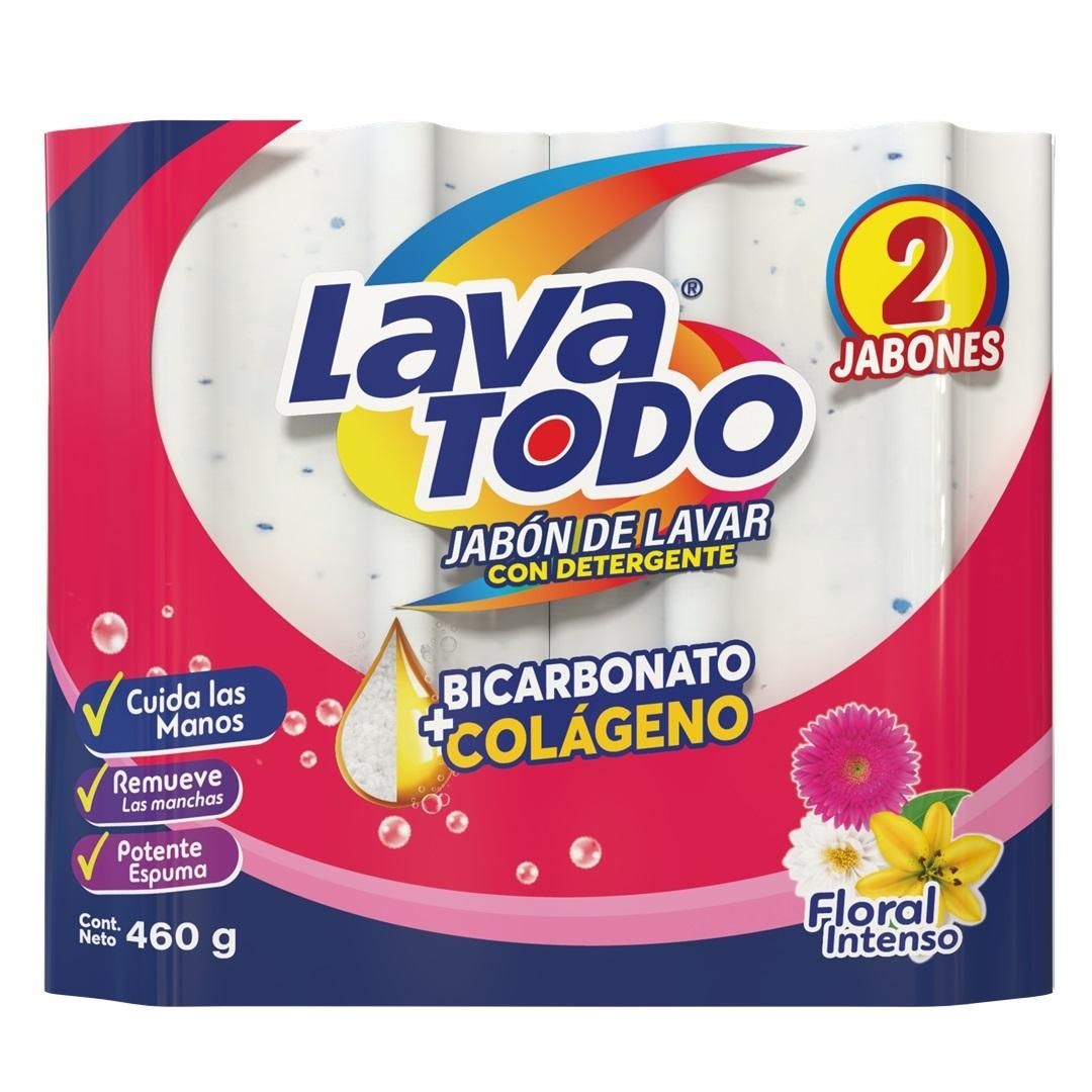 JABON LAVATODO FLORAL BICARBONATO 460GR