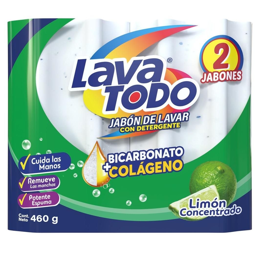 JABON LAVATODO LIMON BICARBONATO 460GR