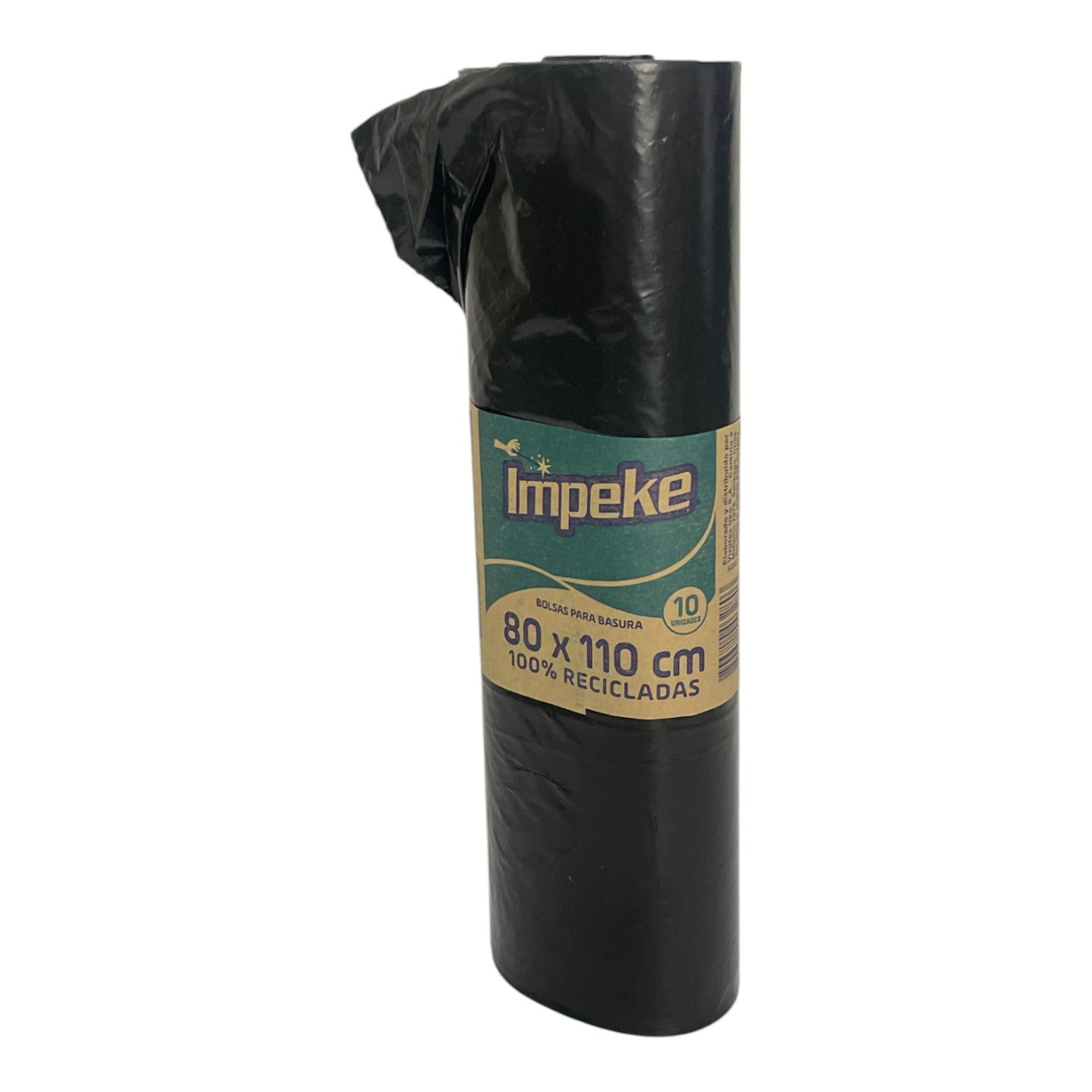 BOLSA BASURA ECO80X110 10U IMPEKE