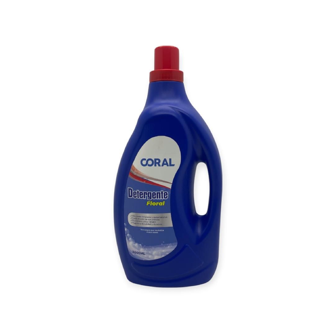 DETERGENTE LIQUIDO 3L CORAL