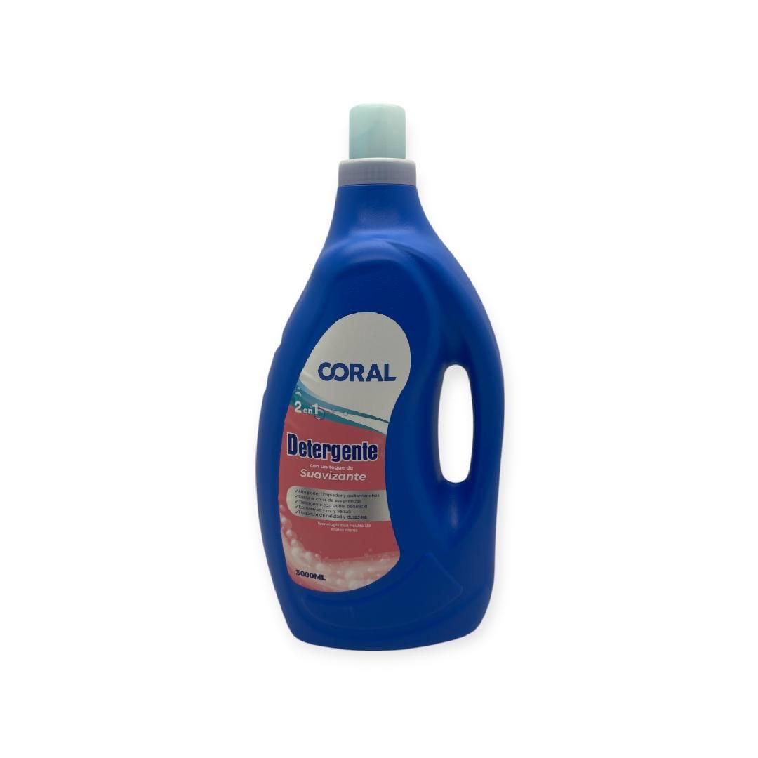 DETERG LIQ TQUE SUAVIZANTE 3L CORAL