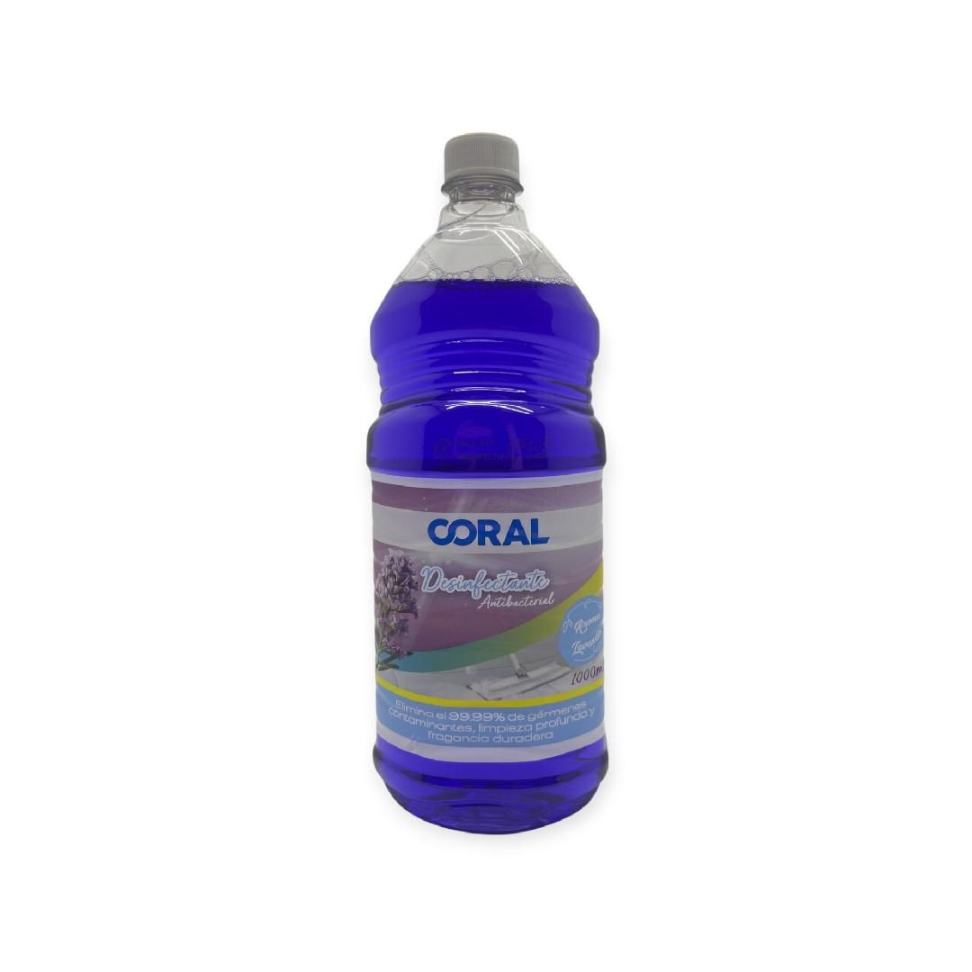 DESINFECTANTE LAVANDA 1L CORAL
