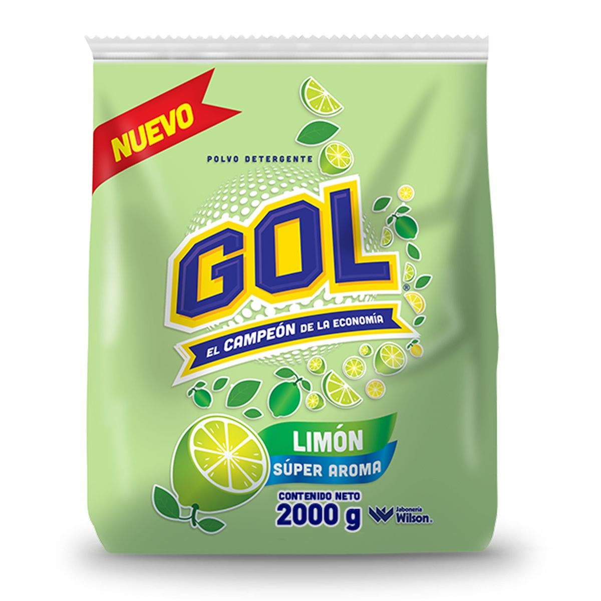 DETERGENT EN POLVO AROMA LIMON CORAL 2KG