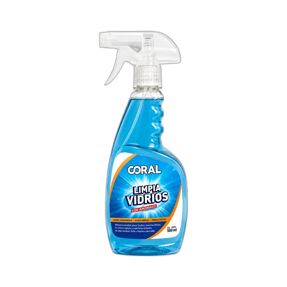 LIMPIA VIDRIOS CORAL 500 ML
