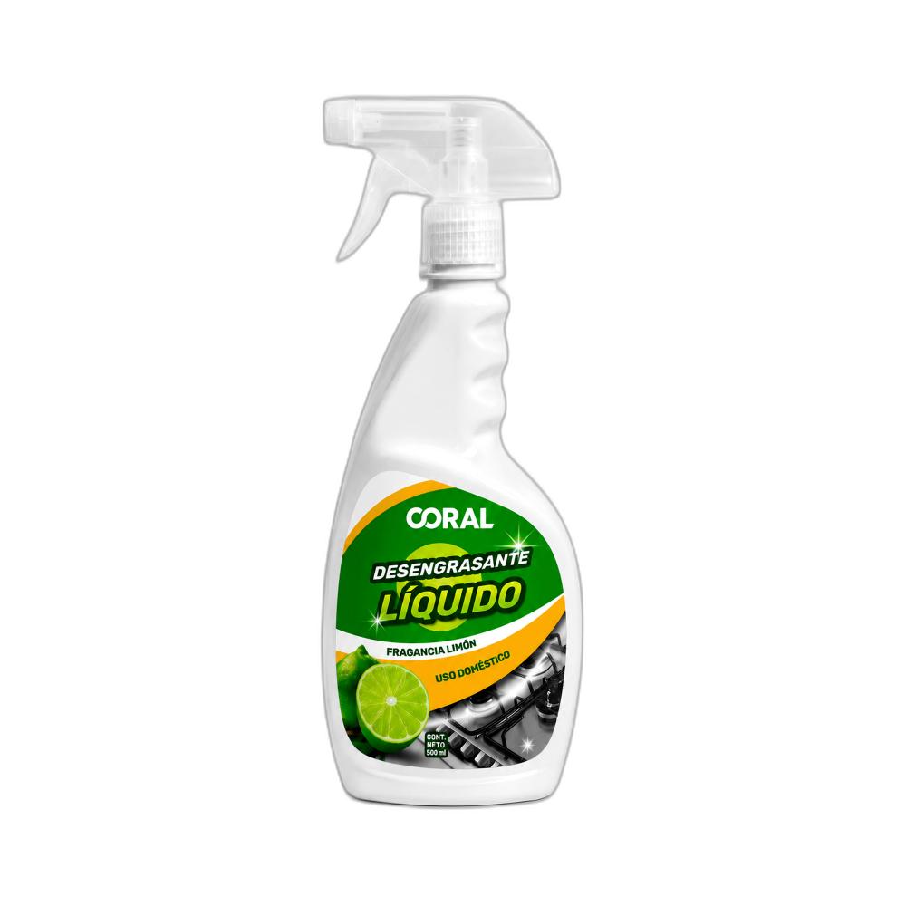 QUITA GRASA CORAL 500 ML (ROCEADOR)