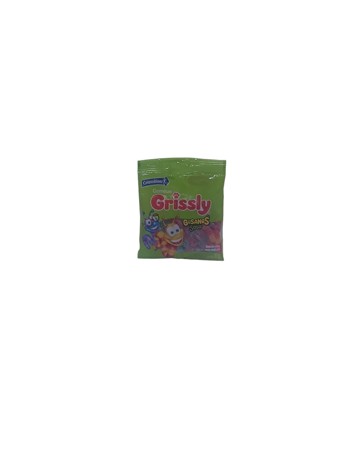 GOMAS GRISSLY GUSANOS 80G