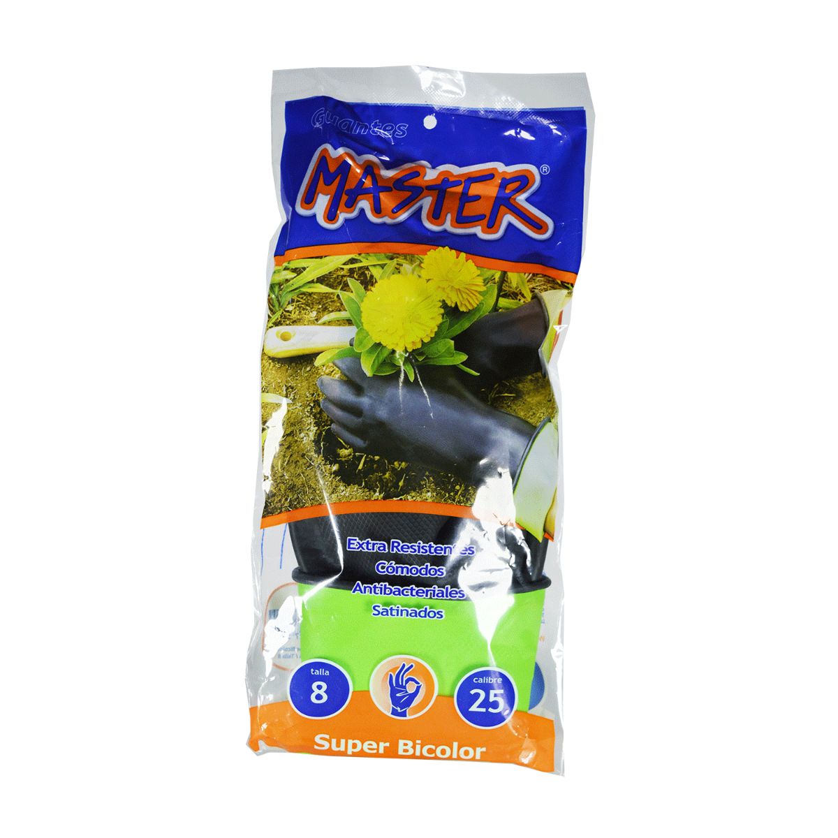 GUANTE MASTER SUPER BICOLOR CALIBRE 25 T