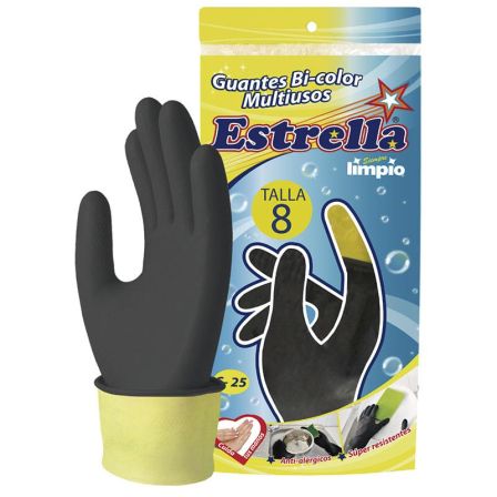 GUANTE BICOLOR ESTRELLA T8