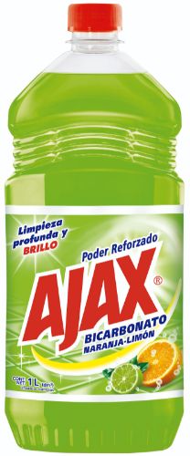 LIMP AJAX BICARBONATO NARANJA LIMON 1L