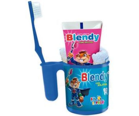 KIT ESCOLAR CEPILLO PASTA DENT VASO TOAL