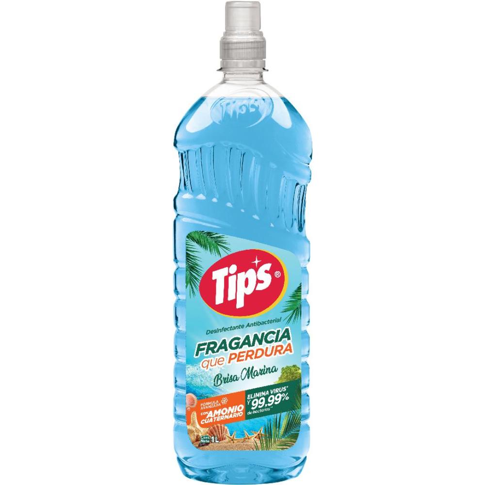 TIP`S DESINFECTANTE BRISA MARINA 1000ML