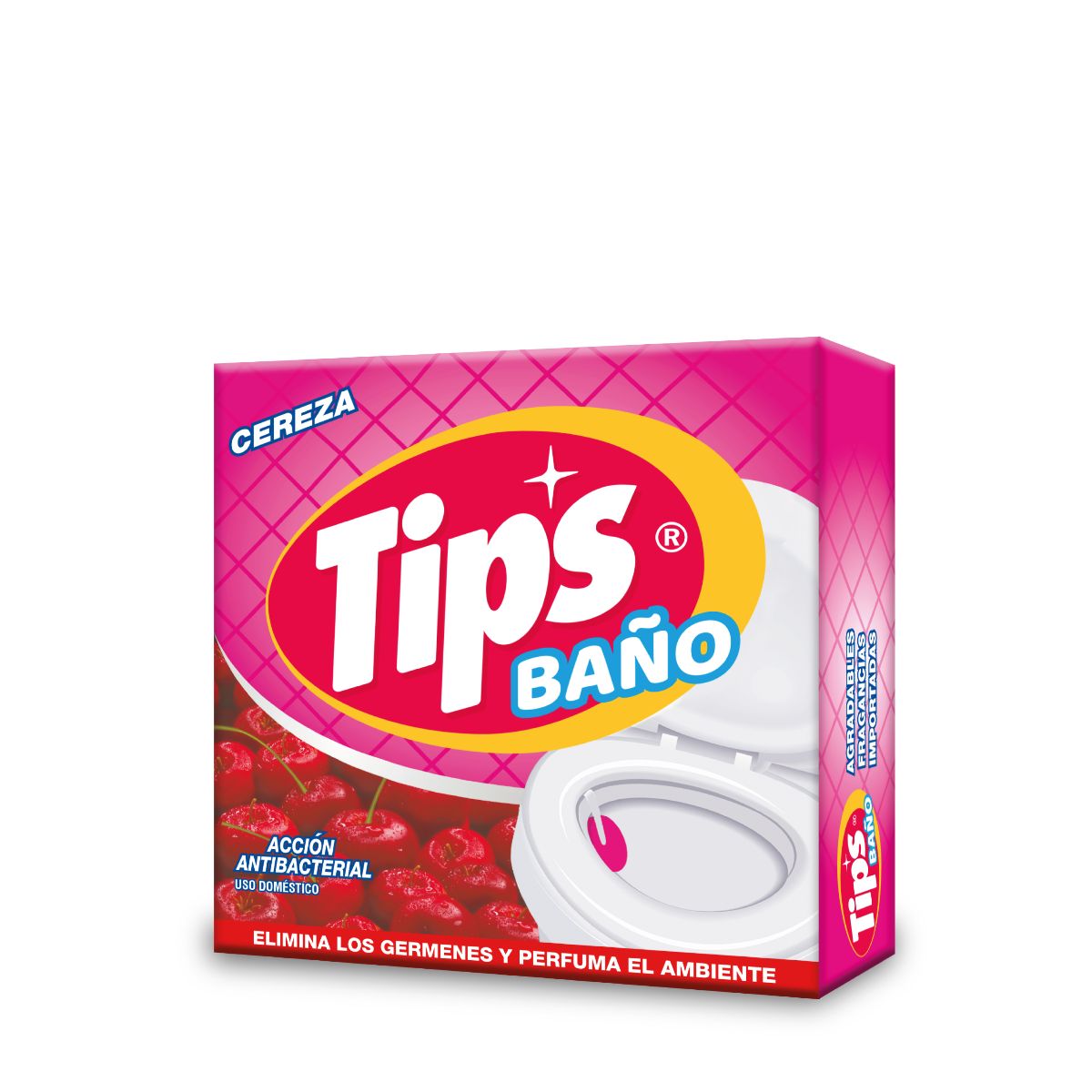 TIP`S BANO GERMICIDA CEREZA 90G