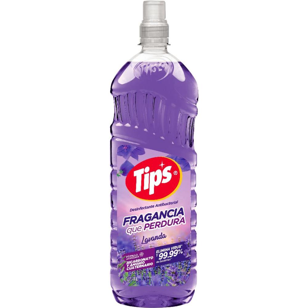 TIP`S DESINFECTANTE LAVANDA 1000ML