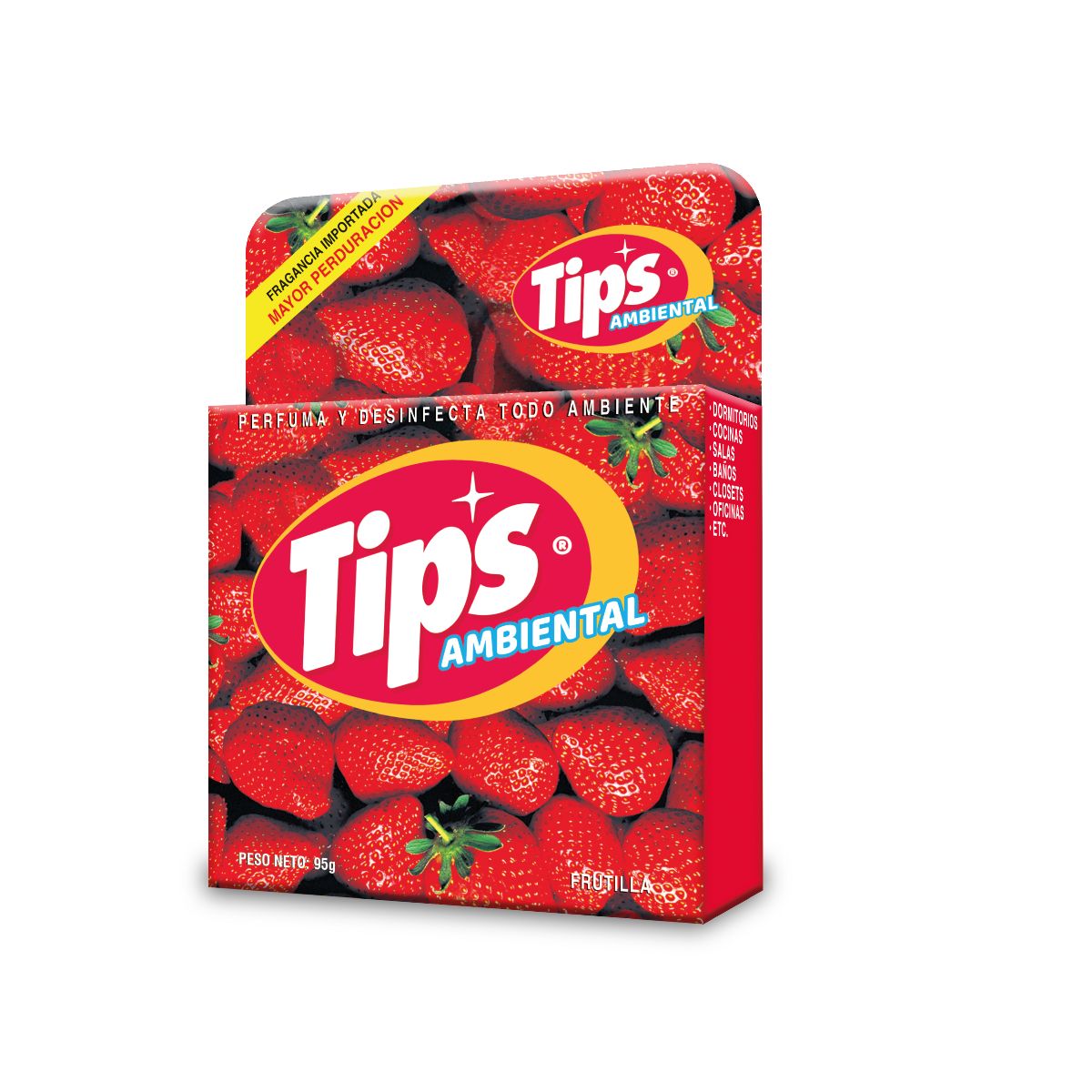 TIP`S AMBIENTAL FRUTILLA 95G