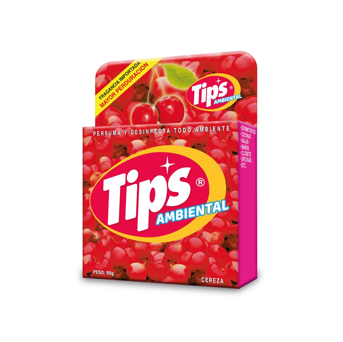 TIP`S AMBIENTAL CEREZA 95G