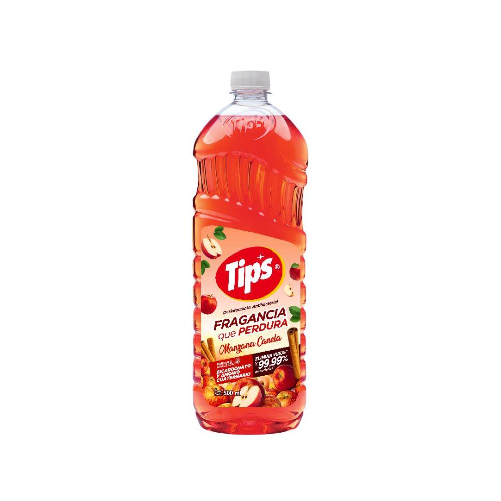 TIPS DESF. MANZANA CANELA 500 ML X 24