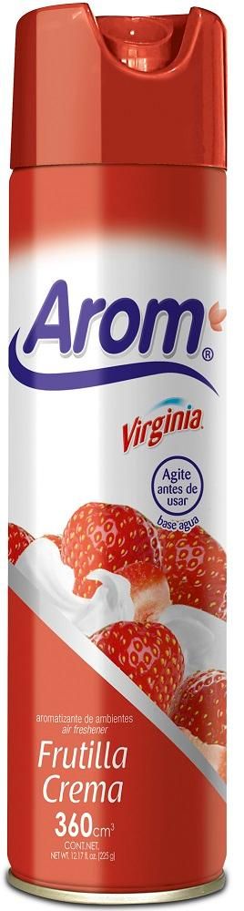 AMBIENTAL FRUTILLA Y CREMA AROM 360CC