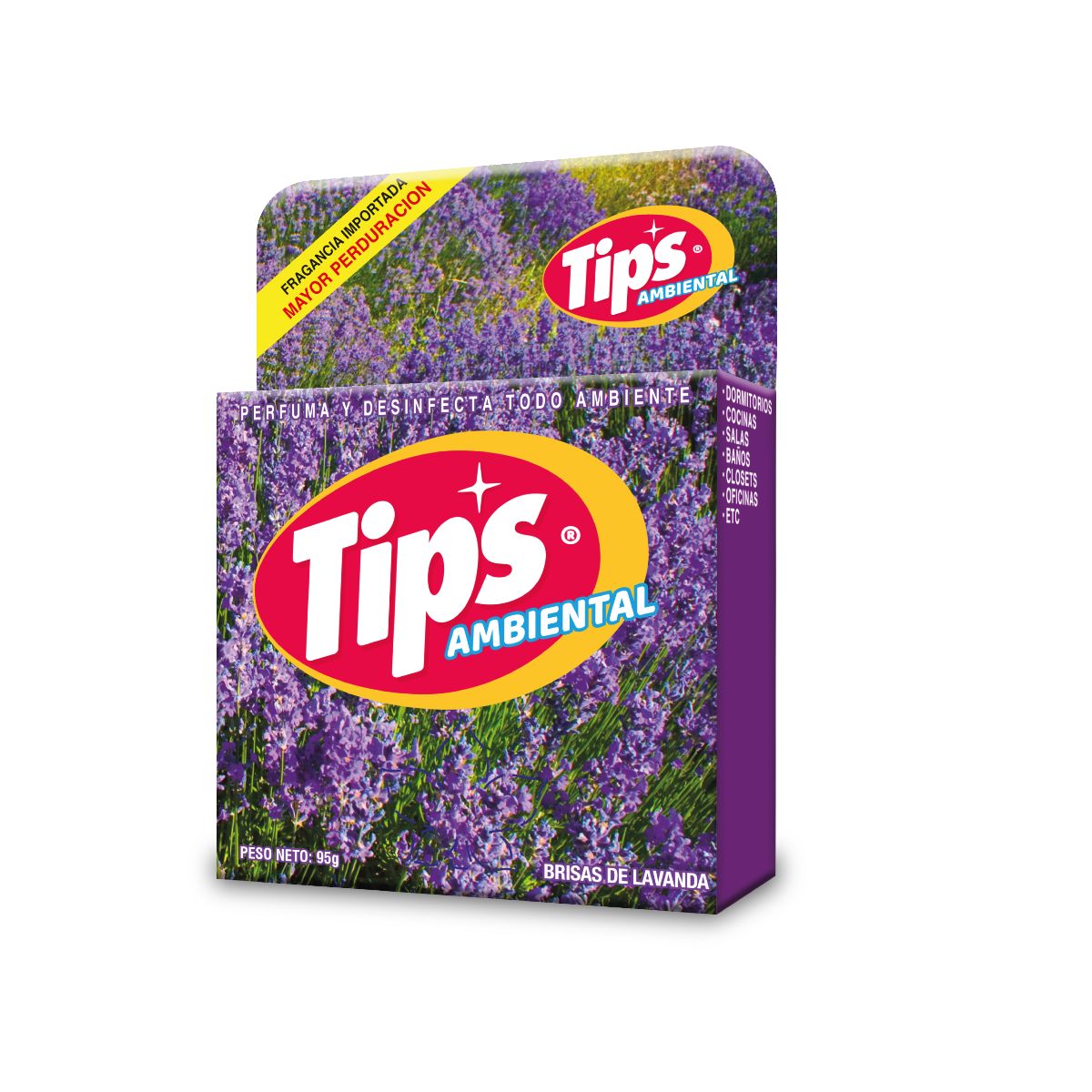 TIPS PASTILLA AMBIENTAL BRISAS LAVANDA 9