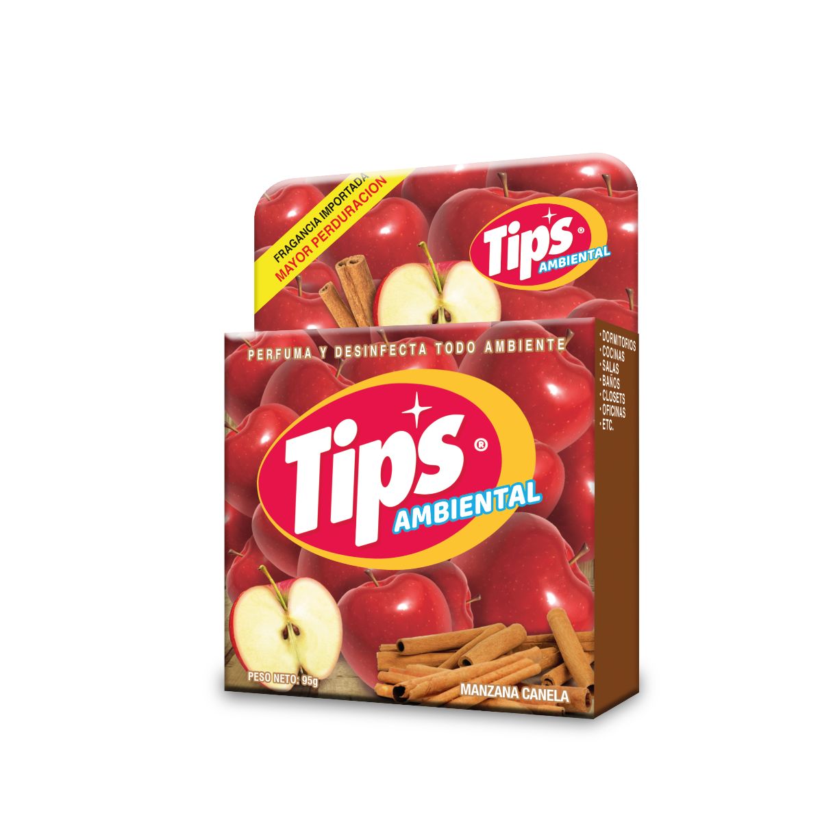 TIP`S PASTILLA AMBIENTAL MANZANA CANELA