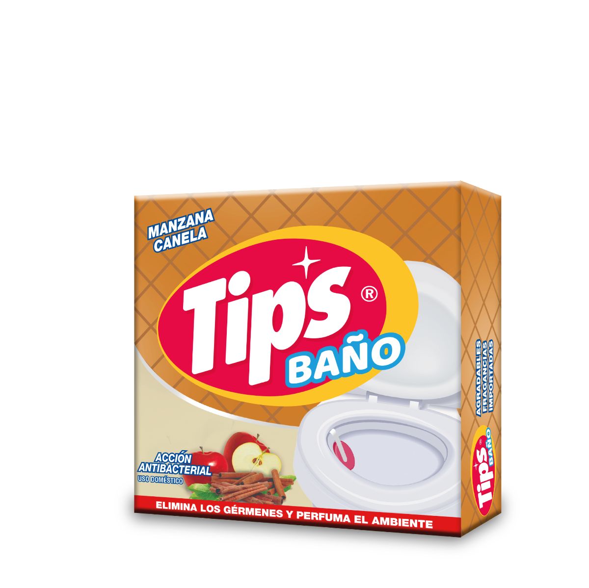 TIP`S BANO ANTIBACTERIAL MANZANA CANELA