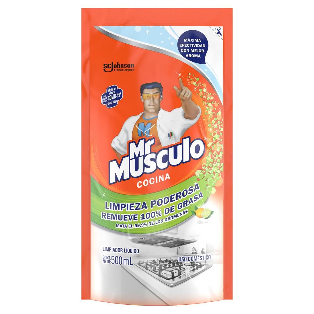 ANTIGRASA MR MUSCULO DOYPACK RPTO 500ML