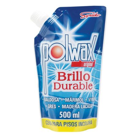 CERA INCOLORO POLWAX DOYPACK 500ML