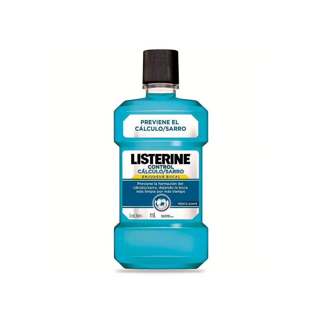 ENGUAGUE BUCAL LISTERINE CONTROL CALCULO