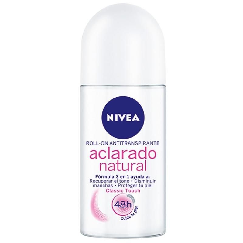 DESODORANTE ROLLON ACLARADO NATURAL NIVE