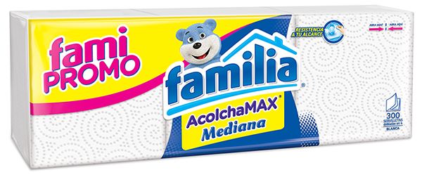 SERVILLETA FAMILIA ACOLHADA MEDIANA X300
