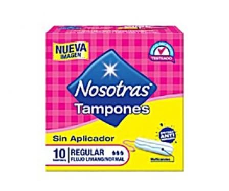 NOSOTRAS TAMPON DIGITAL CHIC REG 12X10
