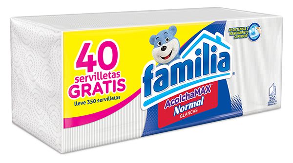 SERVILLETA FAMILA NORMAL 8X350 121061 20