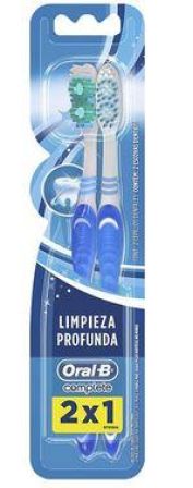 CEPILLO DENTAL ORAL B COMPLETE 2X1