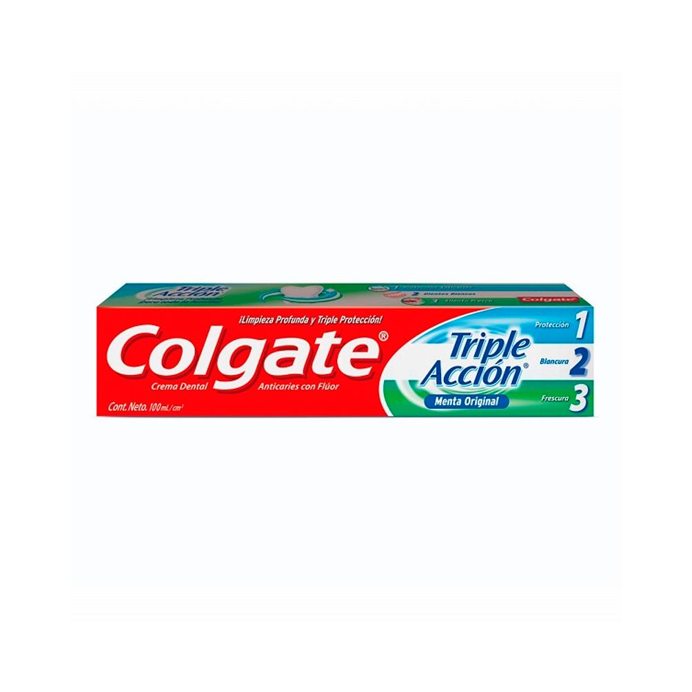 CREMA DENTAL COLGATE TRIPLE ACCION 100ML