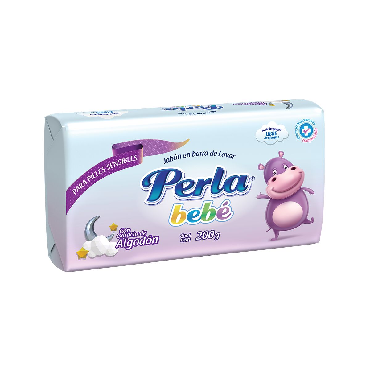 JABON PERLA BEBE CELESTE 200G