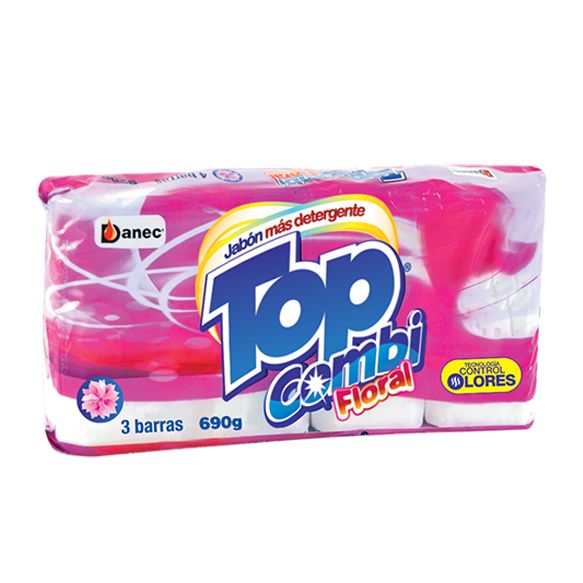 JABON TOP COMBI FLORAL 690G