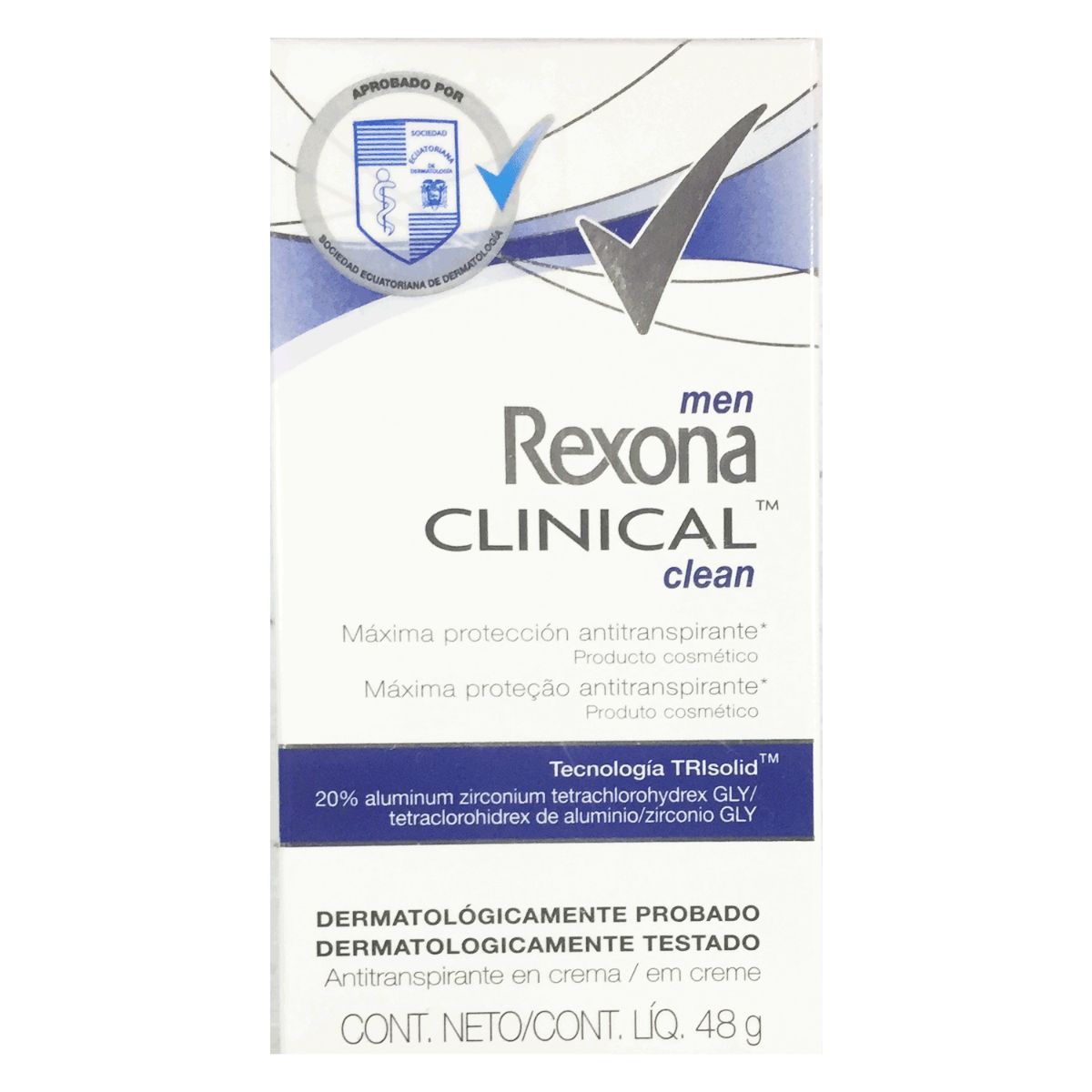 DESODORANTE MEN REXONA CLINICA 48G