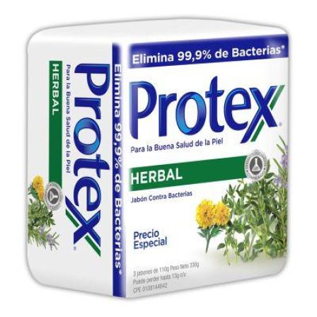 JAB PROTEX HERBAL ANTIBACTERIAL 3X110GR