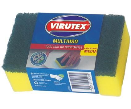 ESPONJA CLASICA PANO VERDE VIRUTEX