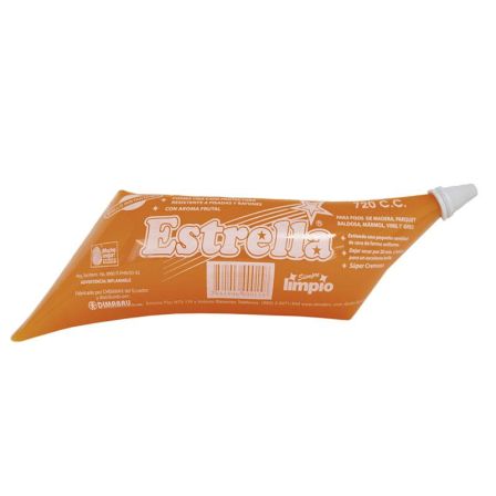 CERA PARA PISO AMARILLO COJIN ESTRELLA 7