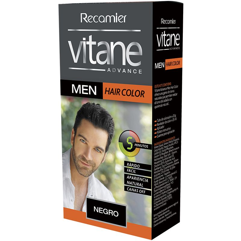 TINTE VITANE MEN NEGRO