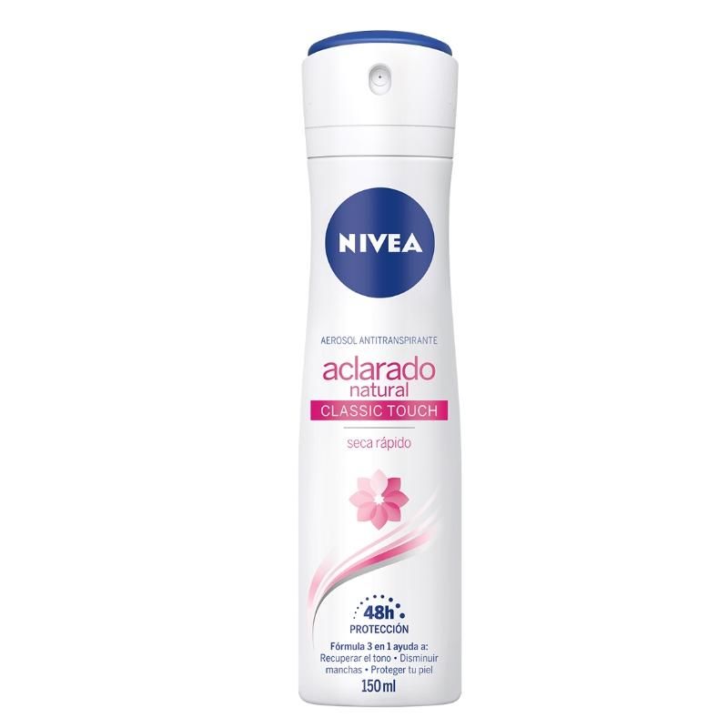 DESODORANTE SPRAY ACLARADO NATURAL NIVEA