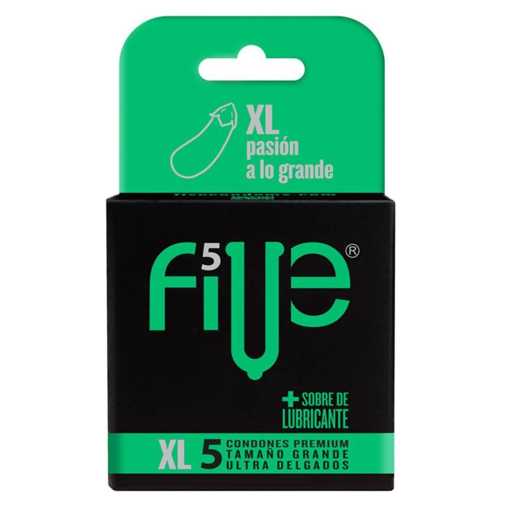 PRESERVATIVO FIVE XL X 5