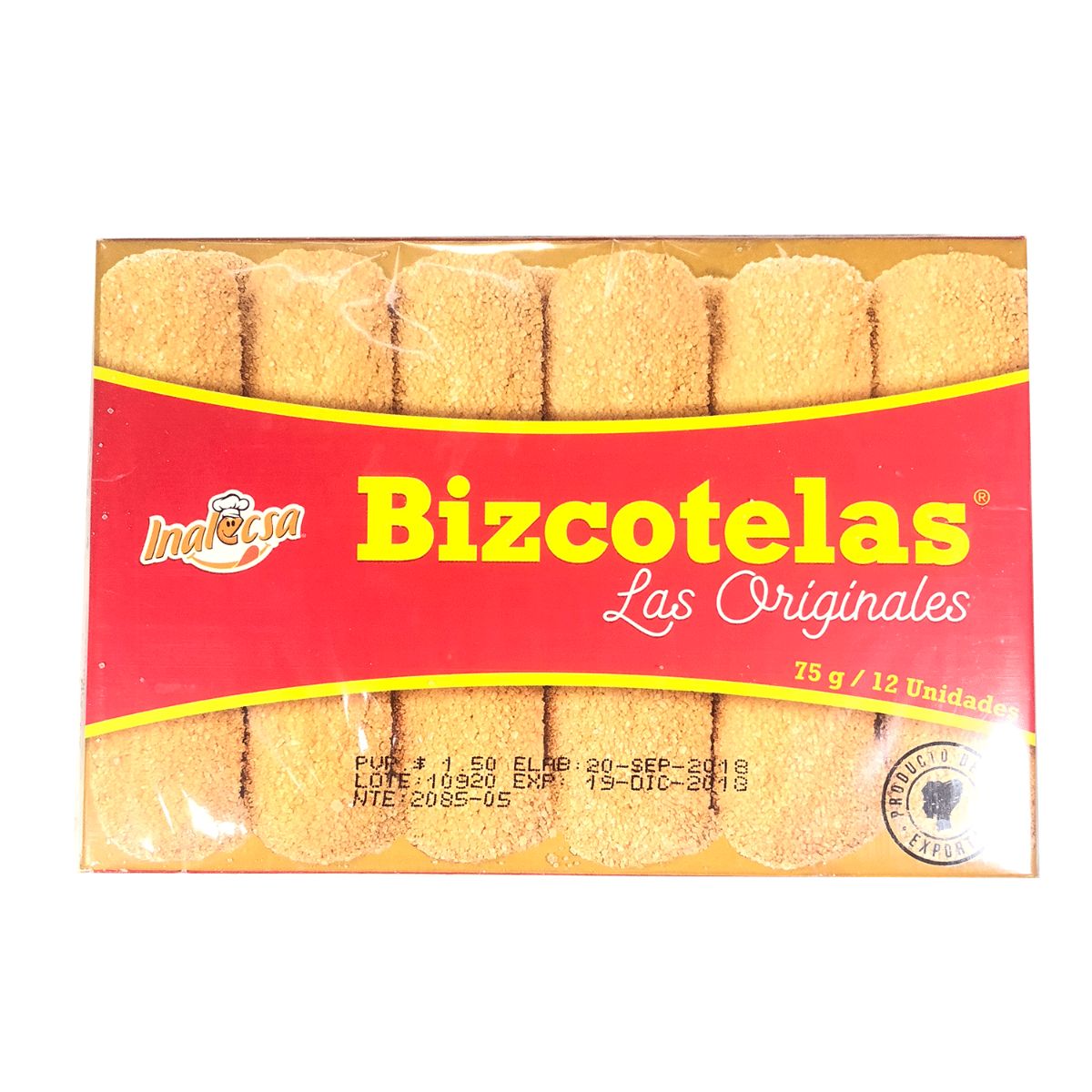 BIZCOTELAS 75GR