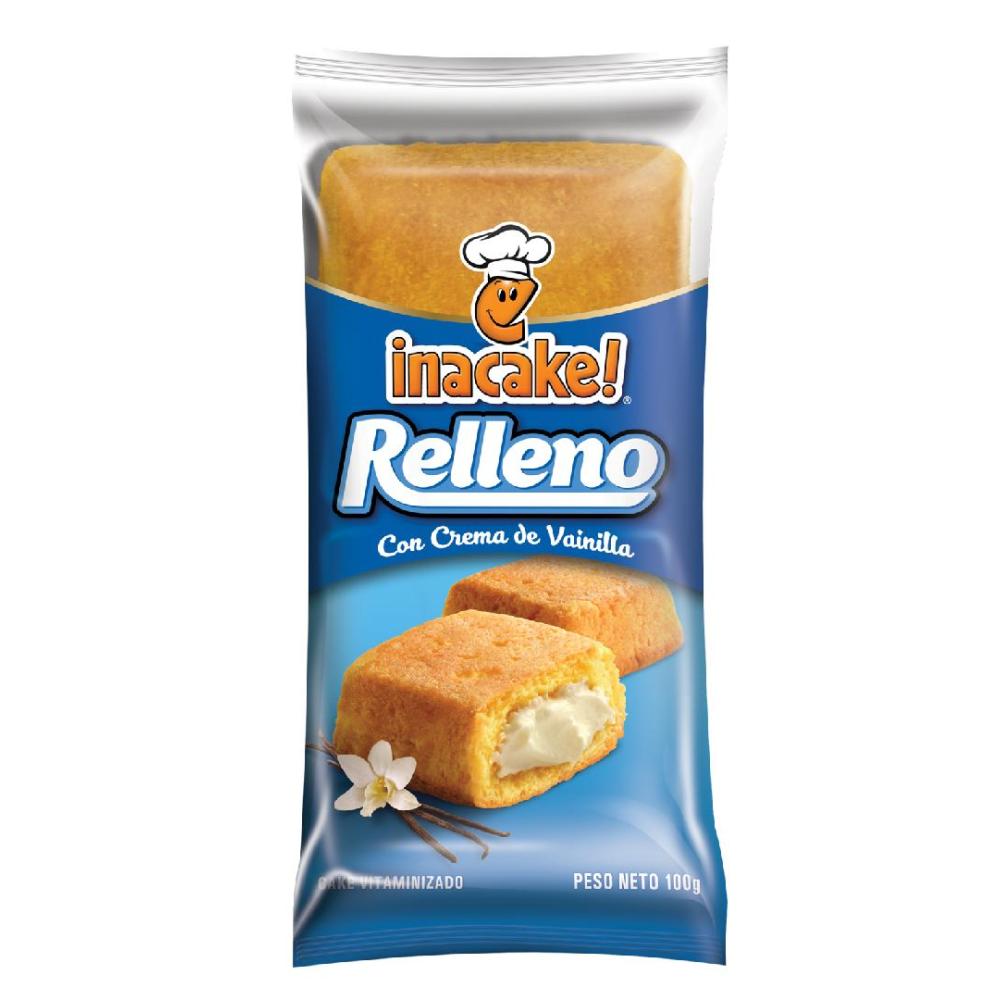INA CAKE RELLENO VAINILLA 100G