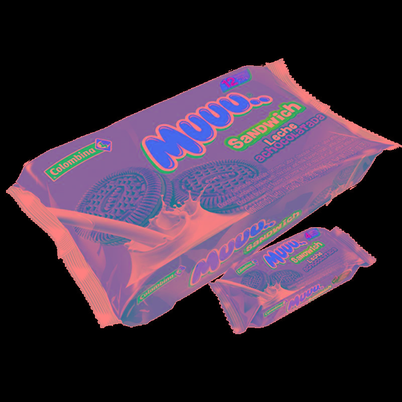 GALLETA CREMADA LECHE ACHOCOLATE MUUU 30