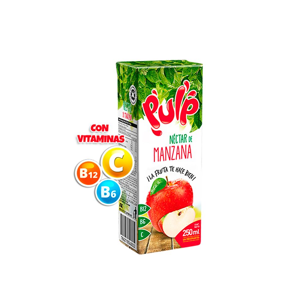 JUGO PULP MANZANA 250ML