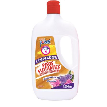 LIMPIADOR POLWAX PISO FLOTANTE LAVANDA 1